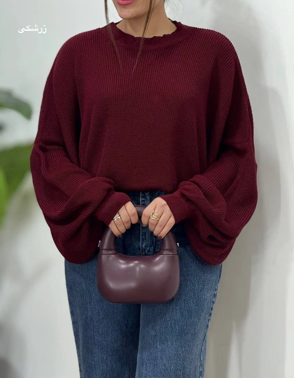 پلیور بافت ماهلی 3